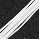4M White Round Elastic Bands Rubber Rope DIY Sewing Accessories (1pc)