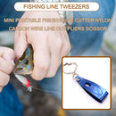Fishing Line Pliers Fish Lure Hook Cutter Remover Scissor (JX102 Blue) Newly