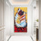 Abstract Feather Oil Paint By Numbers DIY Handpainted on Canvas Wall Art Pict