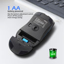 ZELOTES F-22 2.4GHz Wireless Mouse Gaming 6 Keys Optical Mice for PC Laptop