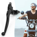 Aluminum Left 7/8 Inch Handlebar Clutch Lever for Pit Dirt Bike ATV (Black)