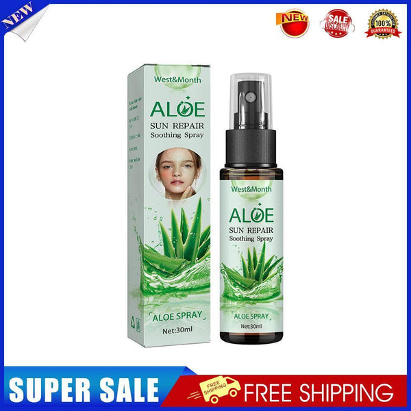 Aloe Vera Essence Spray Reduce Inflammation Redness Skin Sunburn Face Care
