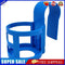 2pc Water Cup Hanging Holder Hook for Above Swimming Pool Side Shelf Blue