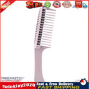 Anti Static Wide Tooth Hair Comb Reduce Hair Loss Curling Brush (Pink) Newly