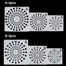Decorative Layering Stencils Scrapbooking Mandala Auxiliary Painting template