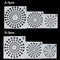 Decorative Layering Stencils Scrapbooking Mandala Auxiliary Painting template