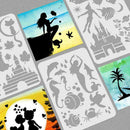 Fast Draw Stencil Art A4 Templates Silhouette Painting Hot L5Z9 Template V4P4