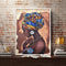 5D DIY Special Shaped Diamond Painting Woman Embroidery Kits Living Room Decor
