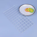 4pcs/Set Grid Transparent Texture Mat Cake Border Decorating Tool Cake Mold