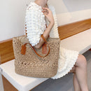 Summer Fashion Straw Woven Underarm Shoulder Bags Women Large Capacity Boho Tote