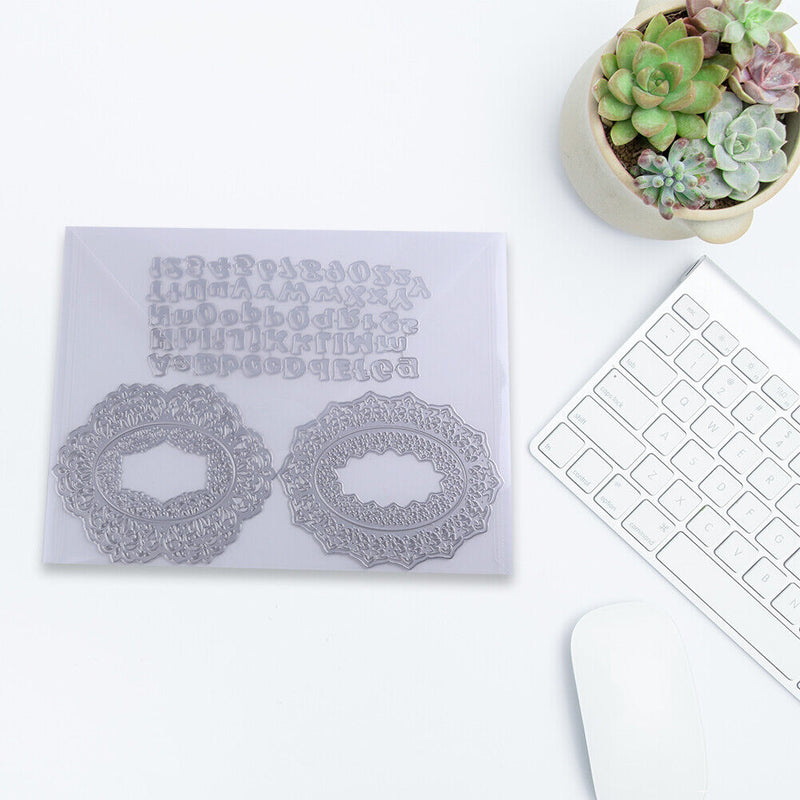 10x Cutting Dies Stamps Organizer Holder Scrapbook Storage Bags (23x30cm) Newly