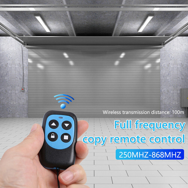 250MHz-868MHz Car Key Garage Door Gate Opener Remote Control Duplicator (A)