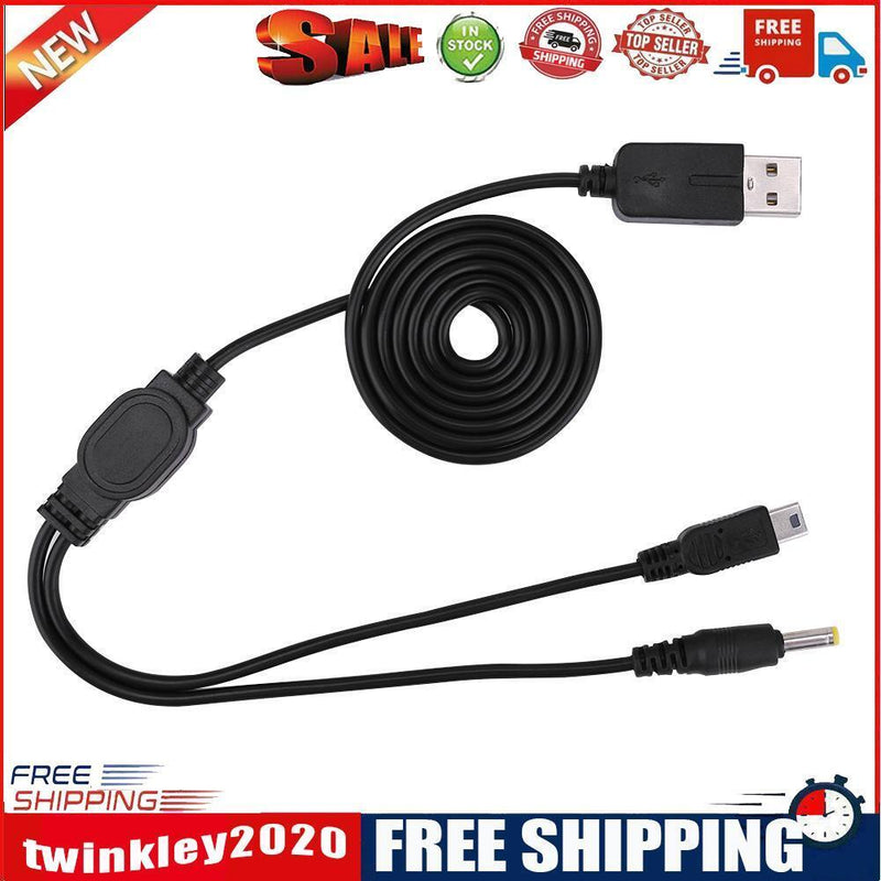 1.2m USB Port Charging Data Cable for SONY PSP Game Console