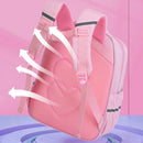 #A Primary Backpack Cute Rainbow Gradient Children Kindergarten School Book Bags