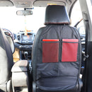 Car Seat Back Cover Protector Waterproof Anti Kicking Pad Organizer for Kids Pet