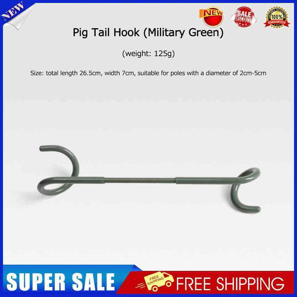 #A Portable Lamp Holder Hook Camping Equipment Anti Slip Lantern Hanger Tools