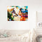 Painting By Numbers Acrylic Handmade Girl and Beast Digital Picture Art Decor