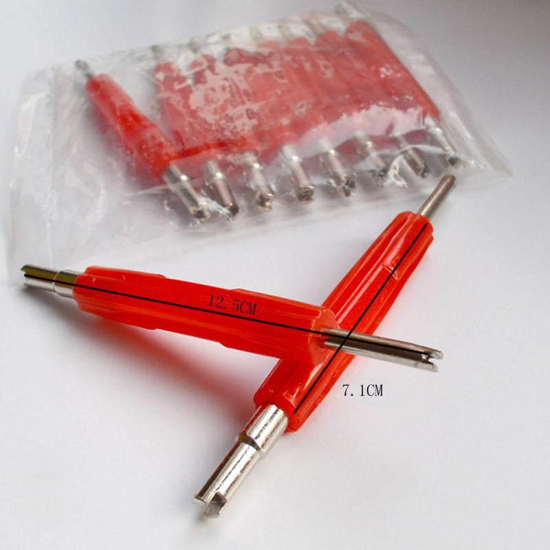 Stainless Steel Double Head Car Tires a/c Valve Stem Core Remover Repair Tool