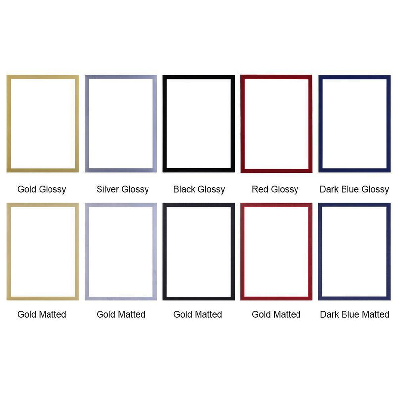 Diamond Painting Magnetic Frame for Art Photo Self-Adhesive (Red Glossy)