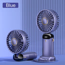#A Portable Handheld Fan Outdoor Sports Wearable Neckband Fans for Summer Coolin