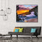 Painting By Numbers DIY Seaside Sunset Canvas Oil Art Picture for Home Decor Kit