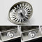 1xStainless Steel Kitchen Sinks Strainer Waste Plug Stopper Drain Filter C6L4