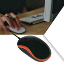 USB LED Wired Gaming Mouse Optical Type Office Mice X2Q8 For PC Laptop B5F7