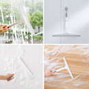 Practical Window Glass Wiper Scraper Cleaner Non-slip Grip Squeegee Tools Newly