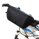 Multi-function bike wheel front handlebar bag for MTB folding bike