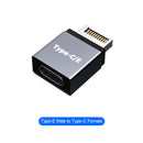 Motherboard Type E to Type C Adapter Desktop Computer PC Connector Part (A)