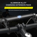 Bicycle Lamp Flashlight Bracket Clamp Extension Holder Rack Cycling Accessories