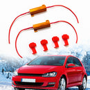 1 Pair Anti-Flashing Decoders Kit 8ohm 50W Waterproof Anti-Flicker Load Resistor