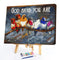 Words Bird Oil Paint By Numbers Kit DIY Drawing Picture for Adults Home Decor