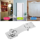 Punch-Free Stainless Steel Drawer Lock with Key Door Bolt Locks (2.5 Inch) Newly