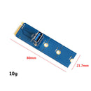 M.2 M Key NGFF to USB 3.0 Adapter Card for BTC Mining PCI-E X16 Converter