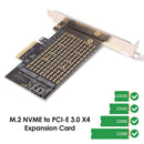 PCIe to M.2 NGFF SSD Adapter Card M+B Key M2 PCIE 3.0 X4 to SATA Expansion Card
