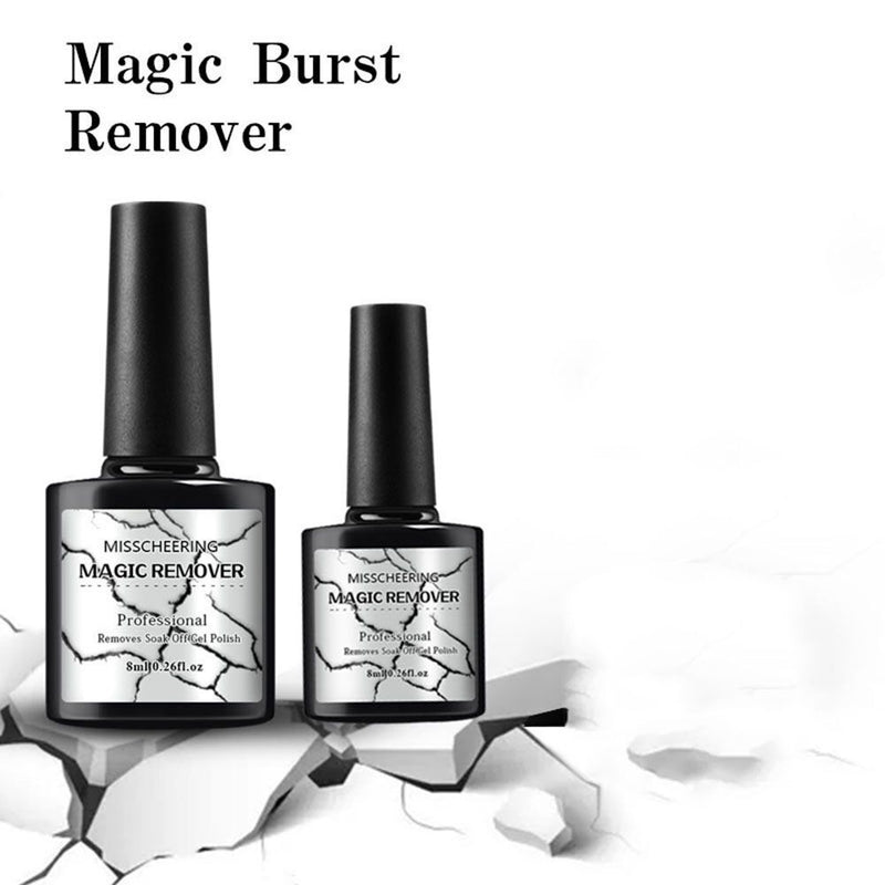 Degreaser  Soak off  Acrylic UV Gel Burst Nail Gel Nail Polish Magic Remover