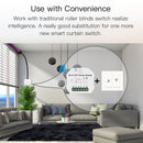 Tuya RF Roller Shutter Blinds Motor WiFi Curtain Switch Module with Remote Newly