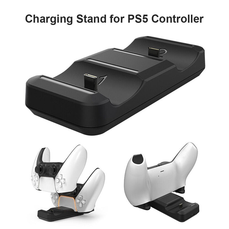 1.5A Dual Charger for DualSense Charging Station for PlayStation 5 Controller