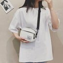 Women Canvas Patchwork Messenger Shoulder Bag Casual Fashion Mini Coin Purse