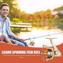 Lizard 11 Bearings Spinning Fish Reel Left/Right Hand Spool Fishing Reel Tackle