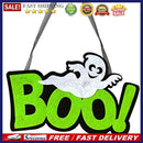 Creative Ghost Letter Pattern Nonwoven Halloween Pendant Indoor Outdoor Ornament