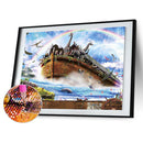 HANGANG 5D Diamond Painting by Numbers Kit, Diamond Animal Series, Square, Ku