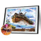 HANGANG 5D Diamond Painting by Numbers Kit, Diamond Animal Series, Square, Ku