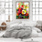 Hand Painted DIY Beautiful Flowers Oil Canvas Paint By Numbers Drawing Kit