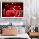 Full Round Drill Craft 5D DIY Romantic Love Diamond Painting Poster Wall Decor