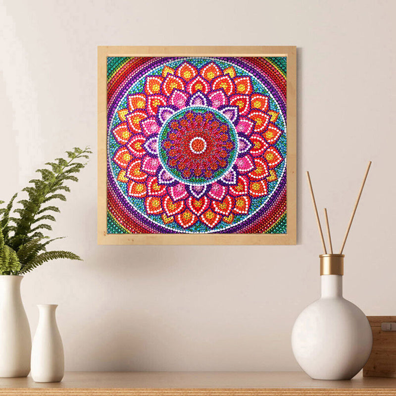 Special Shaped Crystal Full Drill Mandala Abstract Diamond Painting(KA138) Newly