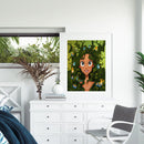 Hand Painted Oil Paint By Numbers Girl Birds Digital Drawing On Canvas Home Art