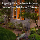 LED Solar Firefly Garden Light Kit Garden Landscape Firefly Swaying # Warm ligh`