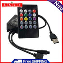 20 Buttons Music IR Remote Control 5V 3 Channel USB LED RGB Infrared Controller